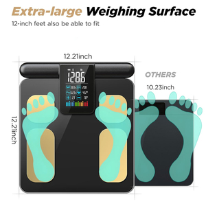 Báscula Inteligente BMI con Revestimiento Nuevo y Exclusivo de 220 kg, Báscula Digital Personal para el Hogar, Báscula de Baño - Product Image 5