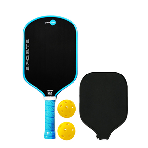 Raquetas de Pickleball de Fibra de Carbono y Titanio Plateado de 16 mm Aprobadas por la USAPA, Alta Calidad, Duraderas, con Diseño de Panal para Entretenimiento y Entrenamiento - Product Image 1