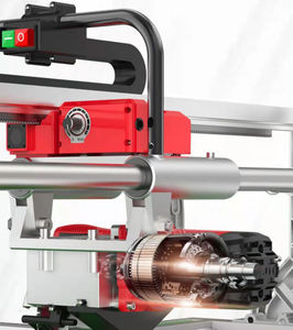 Shijing 9033 Table scie humide <span class=keywords><strong>électrique</strong></span> 45 degrés <span class=keywords><strong>coupe</strong></span>-carreaux 1200mm granit et Portable marbre pierre découpeuse avec de l'<span class=keywords><strong>eau</strong></span> - Product Image 4