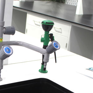 스틸 벤치 실험실 벤치 상업용 실험실 테이블 작업대 싱크대가 있는 실험실 사이드 벤치 세안대 포함 - Product Image 6