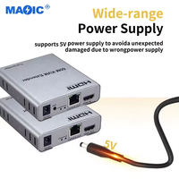 Offre Spéciale Hdmi Audio et Vidéo Émetteur et Récepteur 4K 30Hz 60M HDMI KVM Extender Sur IP Ethernet Cat5e Cat6
