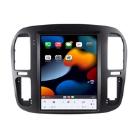 Radio para Auto Android con Pantalla Vertical de 12.1'' para Land Cruiser LC100 LX470 1998-2002, Reproductor Multimedia, GPS, Navegación, CarPlay