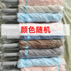 Coral Fleece Wring Out Mop Rectangular Hands Free Easy Use Household Cleaning Tool - Product Image 2