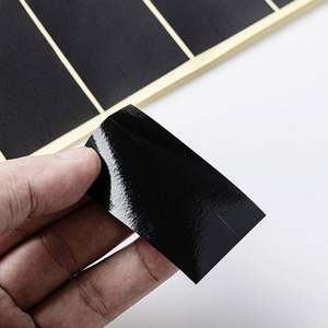 Cinta de tela de acetato negra troquelada a medida para fijación de arneses de cables y aislamiento resistente a altas temperaturas - Product Image 3