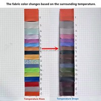 Veste matelassée thermosensible Mertra à changement de couleur – Manteau d'hiver en duvet à design réactif à la température – Veste réactive au chaleur