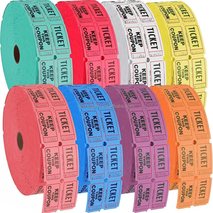 Rollo de impresión personalizada Número de serie Canje Boleto de juego - Product Image 2