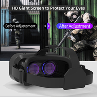 JERTECH Usine G10 Casque de Jeu de Film Mobile Lunettes Intelligentes Numériques Casque VR Lunettes de Réalité Virtuelle 3D