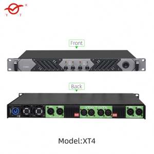 Amplificador de Potencia para <span class=keywords><strong>Mesa</strong></span> de <span class=keywords><strong>Sonido</strong></span> Dynatech V 7000 Profesional 1U de <span class=keywords><strong>2</strong></span> <span class=keywords><strong>Canales</strong></span>, Circuito de Audio Clase H, Ca Crown Macro Tech Mt 1201 Nx - Product Image 4