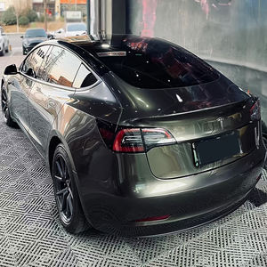 Pequeño MOQ Coche Vinilo Negro Alto Brillo Envoltura Coche <span class=keywords><strong>Película</strong></span> PVC Vinilo Negro Envolturas - Product Image 2