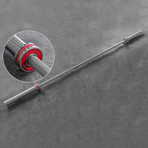 Bilanciere SMARTFIT per Donne con Capacità di Carico di 1000 LBS, Barra da Competizione Cromata da 15KG, Logo Personalizzato, Barra in Acciaio Legato - Product Image 1