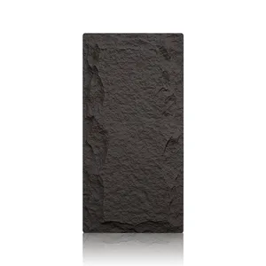 Hafif taş simüle PU taş duvar paneli sahte poliüretan 3D duvar paneli kurulu