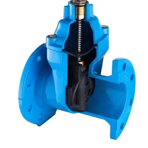 BS5163 DIN3202 3352 F4/F5 SABS663 Ks JIS5K 10K OS Y Nrs Ductile Cast Iron Resilient Rubber Seat Flange Gate Valve