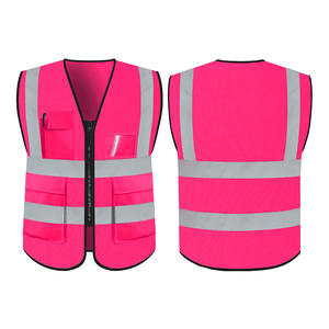 سترة عاكسة ذات رؤية عالية ، سترة عاكسة متعددة الجيوب - Product Image 5