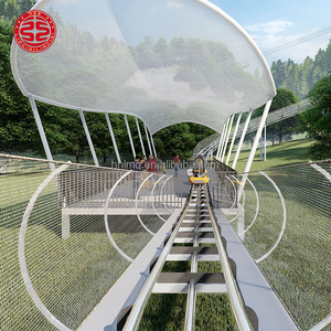 Aventure Park Ridge Runner Alpine Mountain Coaster Mountain Highland Slide Roller Coaster Amusement Park Rides - Product Image 1