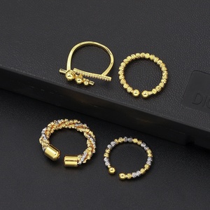 Anillo de Dedo para Mujer Jxx, Joyería de Moda, Anillos Chapados en Oro de 24k, Joyería para Mujer, Anillo de Boda - Product Image 1