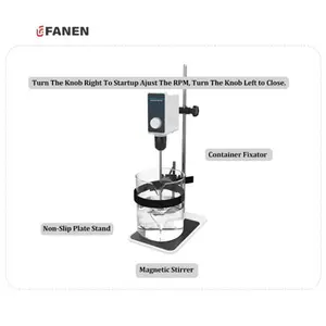 Fanen Hot Sale Labor Instrument Koch platte Hochtemperatur-Magnet rührer mit Heiz funktion