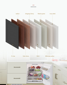 Réfrigérateur encastrable à froid ventilé, sans givre, avec contrôle électronique de la température et conversion de fréquence, vente en gros - Product Image 5