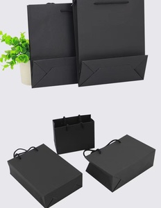 Borse <span class=keywords><strong>di</strong></span> Design Nere in Carta, Accessori, Prodotti all'Ingrosso, Borse <span class=keywords><strong>di</strong></span> Lusso per Donne - Product Image 2