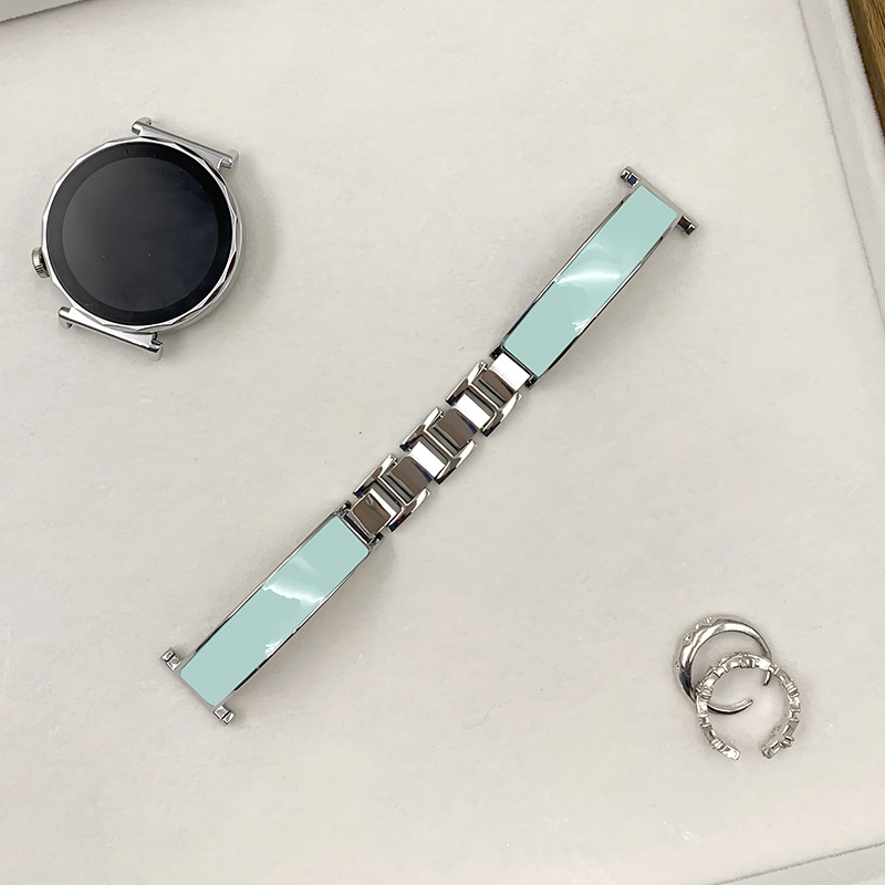 Turquoise argentée