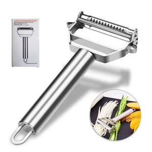 Pelador Manual Multifuncional <span class=keywords><strong>de</strong></span> Acero Inoxidable, <span class=keywords><strong>Cortador</strong></span> Giratorio <span class=keywords><strong>de</strong></span> <span class=keywords><strong>Patatas</strong></span>, Frutas y Verduras, Rebanador <span class=keywords><strong>en</strong></span> <span class=keywords><strong>Espiral</strong></span> - Product Image 1
