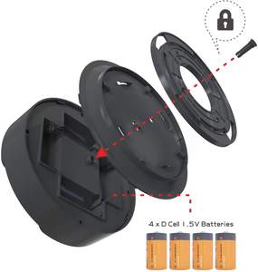 Hareket sensörü pil işletilen işık hareket aktif tavan ışıkları banyo garaj koridor çamaşır merdiven 400LM günışığı - Product Image 6