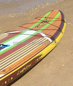 Planche à pagaie pour sports nautiques Planche de surf en bois souple avec planche à pagaie flexible en PVC - Product Image 3