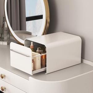 Organisateur de bureau anti-poussière pour cosmétiques, style tiroir, boîte de rangement pour produits de soin de la peau, maquillage et articles de beauté - Product Image 3