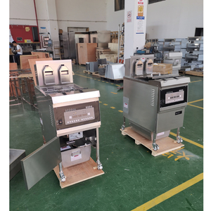 Nhà hàng cửa hàng thực phẩm khoai tây chiên tự động nâng thương mại điện nồi chiên sâu - Product Image 3