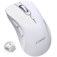 Souris de jeu sans fil ergonomique 2,4 G, 3 DPI réglables, portée de 10 m, souris optique USB Plug&Play pour PC, bureau et jeux occasionnels