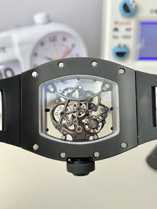 Reloj Mecánico de Lujo ETA de Acero Inoxidable, Estilo Hip Hop, Deportivo, Cronógrafo de Buceo, Resistente al Agua 5BAR, Corona con Cierre Oculto - Product Image 3