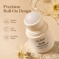 Anti-transpirant Roll-on OEM ODM 30ml Déodorant Roll-on à l'extrait d'hamamélis pour les odeurs corporelles, contrôle de la transpiration, séchage rapide, sans taches, gel
