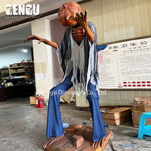 Personnage animatronique grandeur nature pour Halloween, modèle en métal pour intérieur/extérieur, pour centres commerciaux, <span class=keywords><strong>parcs</strong></span> d'aventure publics pour Halloween - Product Image 6