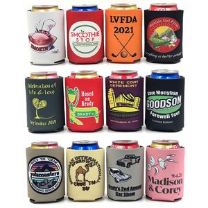 Funda Aislante de Neopreno para Latas de Cerveza de 12oz y 16oz, Plegable, para Bebidas - Product Image 4