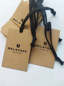 Fashion Free Sample New Design Hang <b>Tags</b> Recycled Paper Hangtags With Cheap Price - Product Image 3