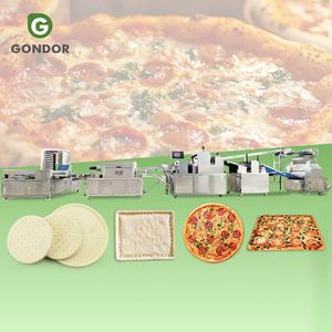 สายการผลิตขนาดเล็กแบบต่อเนื่องสำหรับทำท็อปปิ้งพิซซ่าจากเครื่องทำท็อปปิ้งไปจนถึงเครื่องอัดรีด - Product Image 1