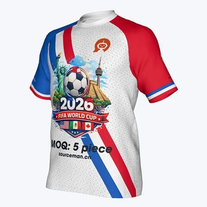 Maillot de Foot Original France Coupe du Monde 2026 Personnalisable pour Homme en Gros 25/26 T-shirt de Football des Nations - Product Image 4