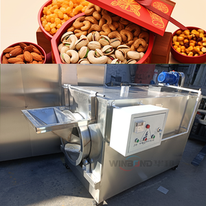 Máquina Tostadora Pequeña de Frutos Secos por Aire Caliente Máquina Tostadora de Café Máquina para Hacer Maní <span class=keywords><strong>Tostado</strong></span> y <span class=keywords><strong>Salado</strong></span> - Product Image 2