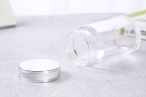 60ml Custom Transparent Bottle Medical Package Clear <b>Plastic</b> PS Medicine Bottle Pill Storage <b>Jar</b> - Product Image 6
