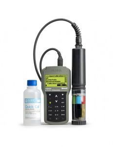 <span class=keywords><strong>Hanna</strong></span> <span class=keywords><strong>Instruments</strong></span> HI98494ポータブルpH EC DOメーターBluetooth phメーター付き - Product Image 2