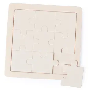 <b>Wooden</b> puzzle 9 <b>pieces</b> personalized gadgets - Product Image 3