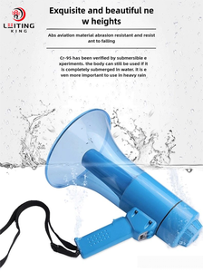 [50W Haute Puissance] LEITING KING CR-95 <span class=keywords><strong>IP6</strong></span> Étanche 1000m Projection Extérieure Haut-parleur sans fil Mégaphone Intégré Téléphone Mobile - Product Image 4