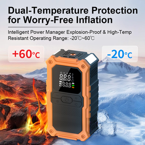 Novedades 2026: Paquete de Baterías de Arranque para Automóvil, 24000 mAh, Arrancador de Emergencia de 12V con Bomba de Aire para Coche - Product Image 6
