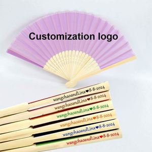 Abanicos de Bambú al por Mayor para Usar como Regalos Promocionales - Product Image 6