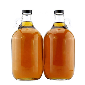 Growler in Vetro Ambrato Spesso con Manico, Grado Alimentare, Anti-Luce, per Birra Fatta in Casa, Vino, Kombucha e Conservazione Bevande - Vendita all'Ingrosso - Product Image 4