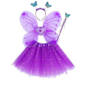 Conjunto de Disfraz de Hada con Tutú, Diadema y Varita para Niñas, Carnaval <span class=keywords><strong>2023</strong></span>. - Product Image 6