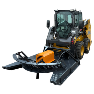 מברשת דיסק פתוחה קיצונית לחיתוך דשא, אביזר למחפר זחלי, מנוע 66, רוחב חיתוך, רב תכליתי לעישוב ויערנות - Product Image 4