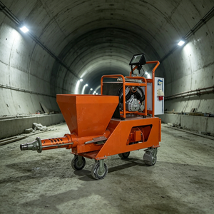 Machine à projeter du mortier pour le plâtrage et la rénovation des murs des hôtels et des complexes hôteliers - Product Image 5