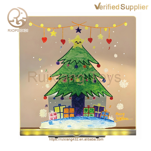 Lavagna LED all'Ingrosso, Lavagna Acrilica Cancellabile a Secco con Luce, Lavagna LED per Disegno per Bambini, Miglior Regalo di Compleanno e Natale per Bambini - Product Image 3