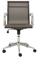 Chaises de bureau ergonomiques personnalisées en maille colorée pour cadres, chaises d'ordinateur pour réunions, visiteurs et réceptions, avec accoudoirs fixes