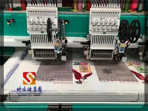 SHENSHILEI High Speed Embroidery Machine With Sequins And Cording Mix Model